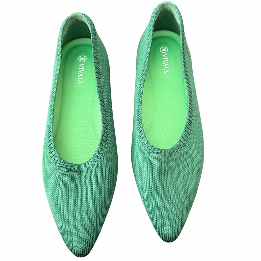 Vivaia Pointed-Toe Ballet Flats (Aria 5°) Size 40 / 9